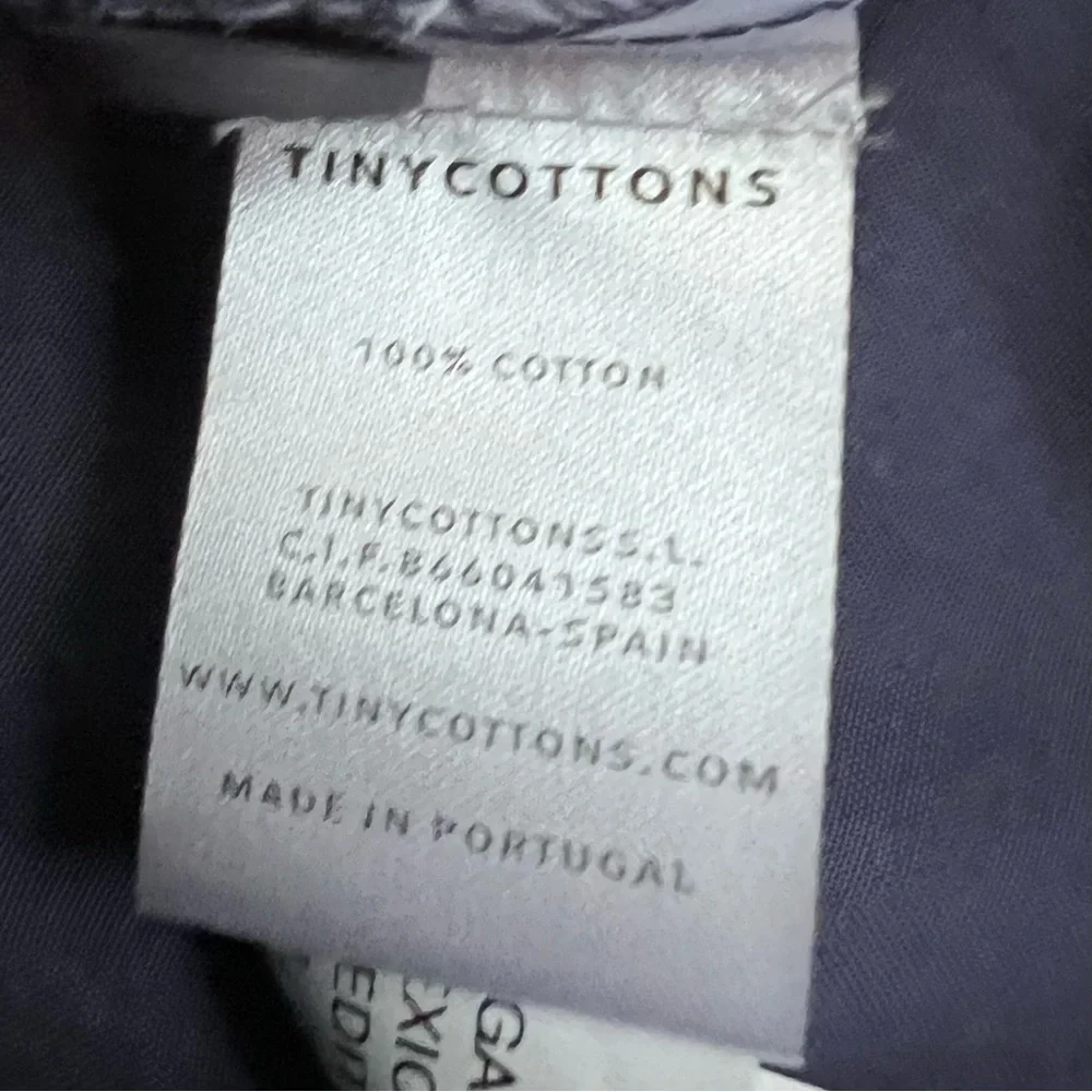 NWOT Tiny Cottons Blue Button Skirt 100% Cotton Kids Size 4 - Picture 5 of 5